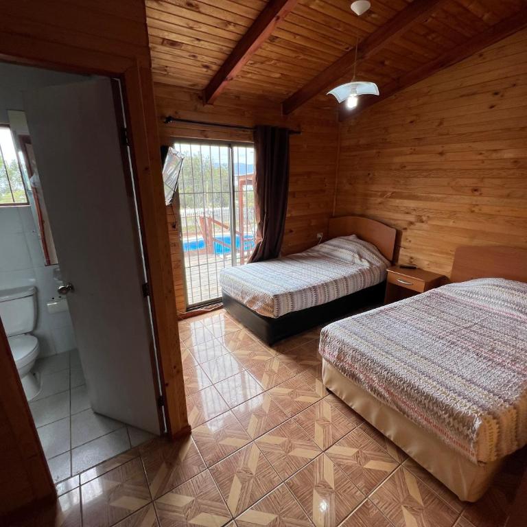 Cabaña familiar frente al mar 12p - Six-Bedroom House - 14