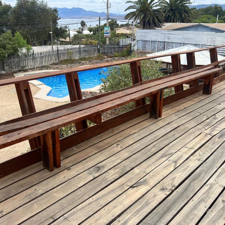 Cabaña familiar frente al mar 12p - Six-Bedroom House - 23