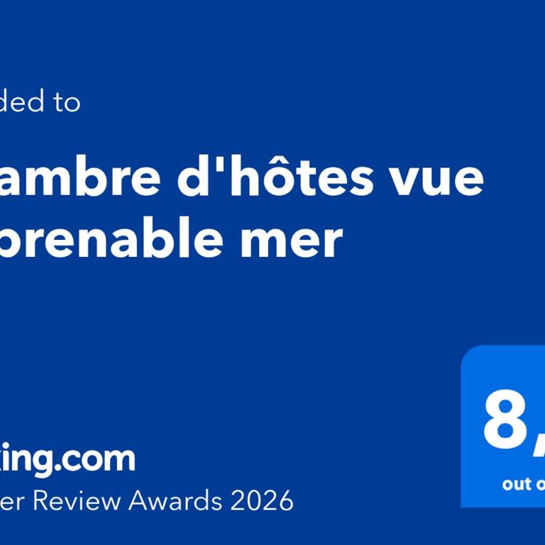 Abbaye de Roseland le Lara chambre double avec roof top vue mer - Chambre Double - 1