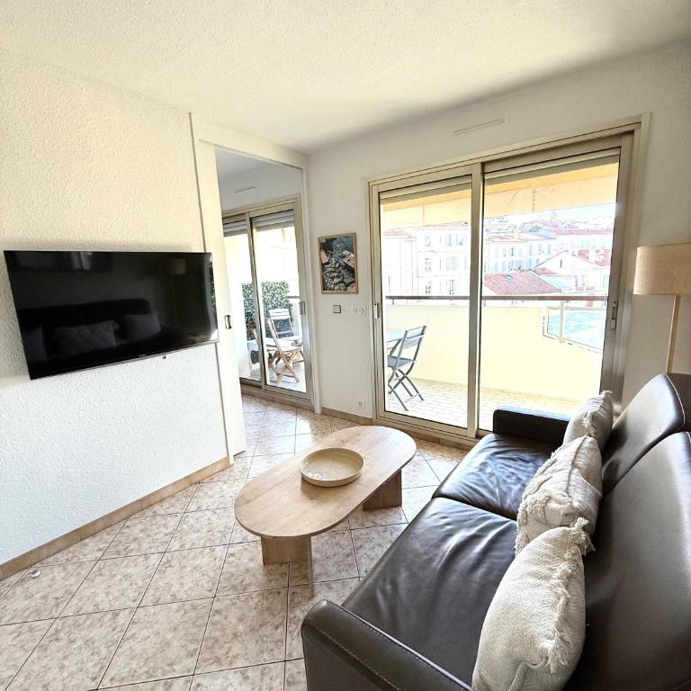 T2 avec terrasse, Gare Cannes & Croisette à pied - Appartement 1 Chambre avec Terrasse - 9