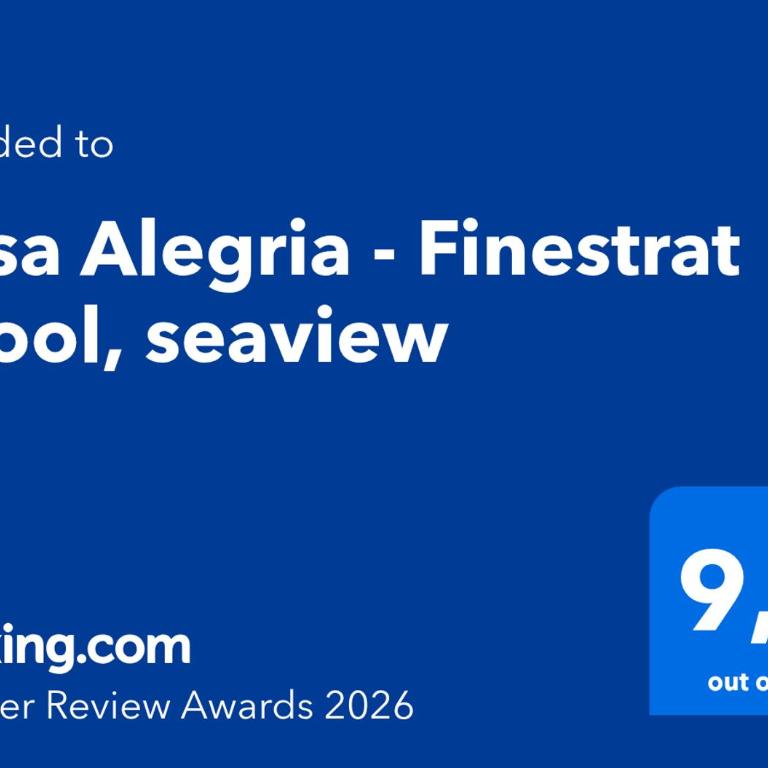 Casa Alegria - Finestrat - pool, seaview - Apartamento de 2 dormitorios - 40