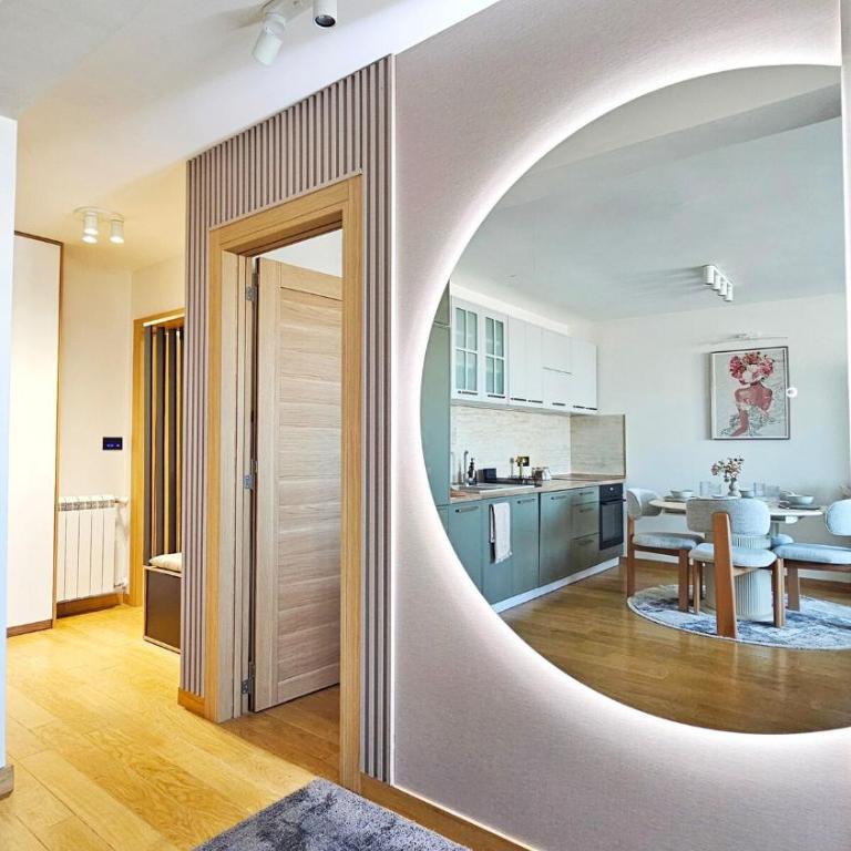 Modern apartment near the center of Novi Sad - One-Bedroom Apartment with City View - 6