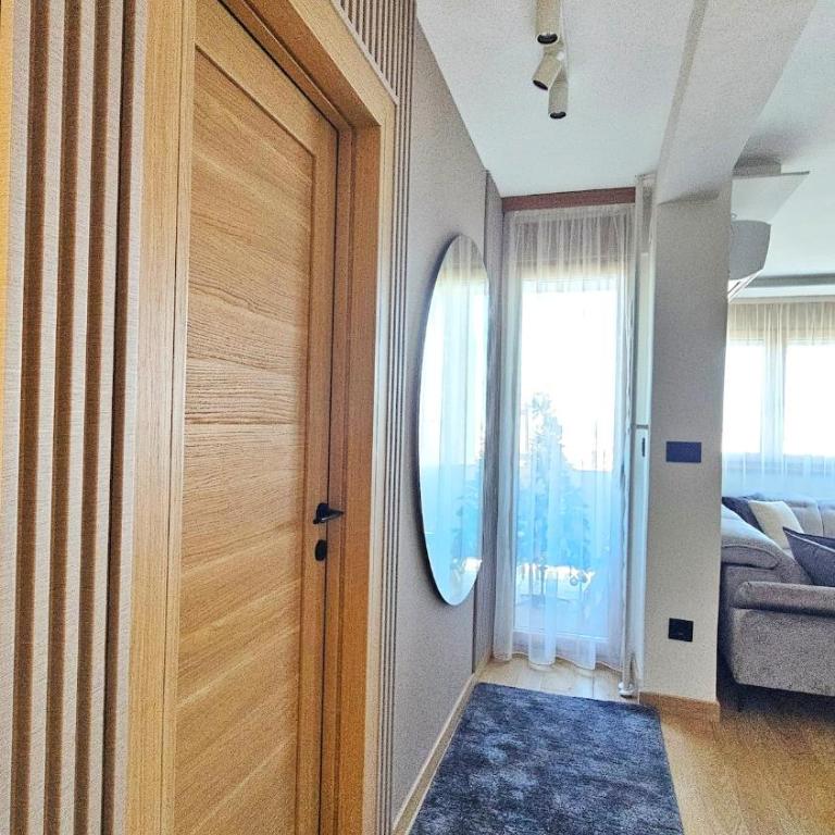 Modern apartment near the center of Novi Sad - One-Bedroom Apartment with City View - 9