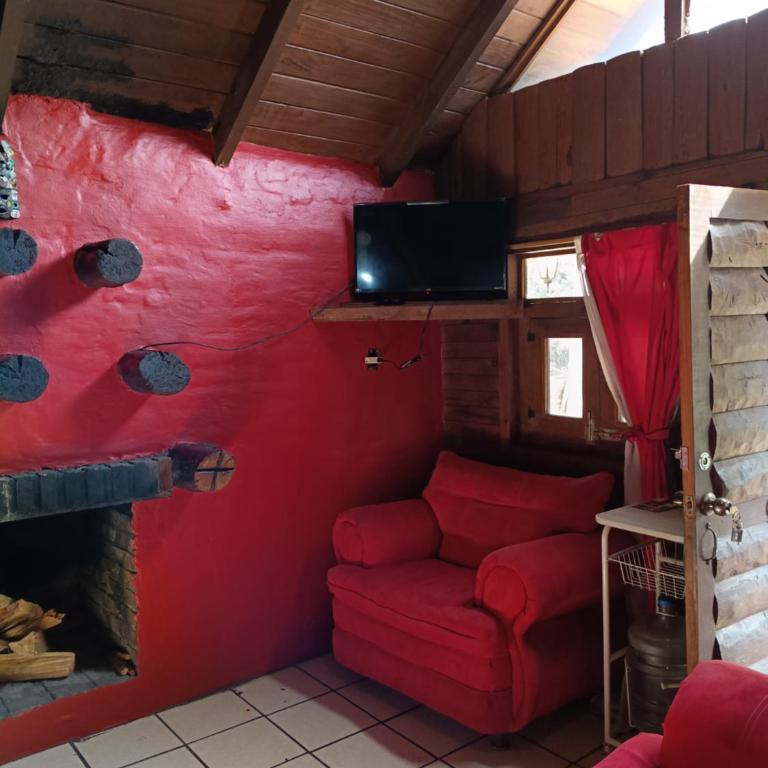 Cabaña Romantica Odette en Zona Boscosa con WiFi - Chalet de 1 dormitorio - 5