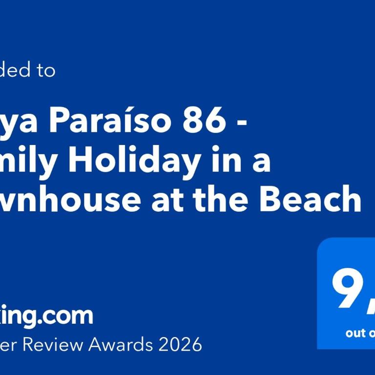 Playa Paraíso 86 Holiday Home Next to the Beach - Casa de 3 dormitorios - 2