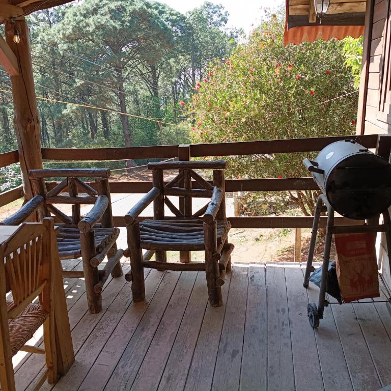 Cabaña Romantica Odette en Zona Boscosa con WiFi - Chalet de 1 dormitorio - 6