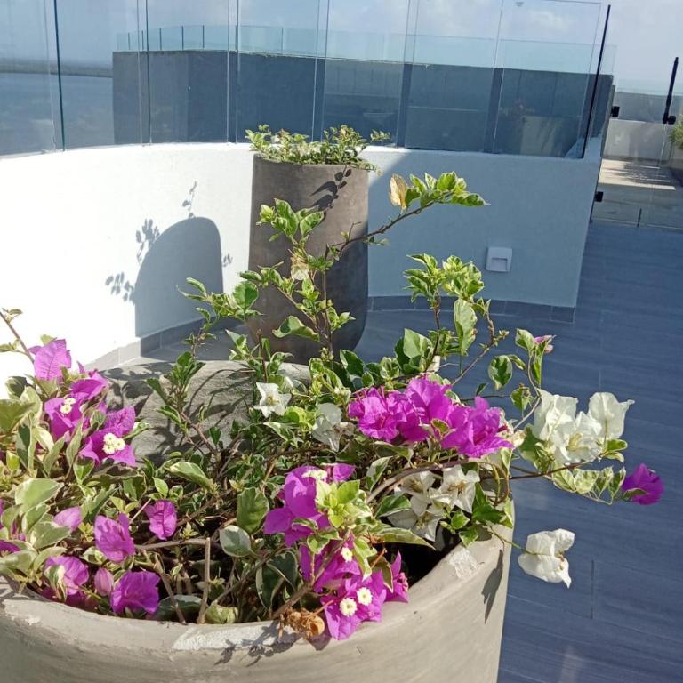 Cielo Mar LaBoquilla Blue sea beach Cartagena - Three-Bedroom Apartment - 36