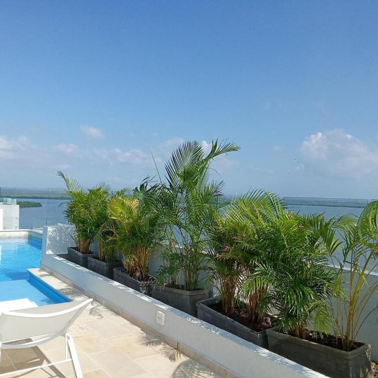 Cielo Mar LaBoquilla Blue sea beach Cartagena - Three-Bedroom Apartment - 63
