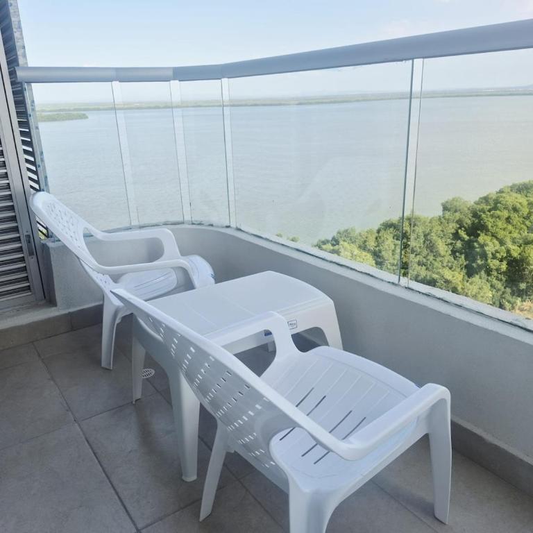 Cielo Mar LaBoquilla Blue sea beach Cartagena - Three-Bedroom Apartment - 74