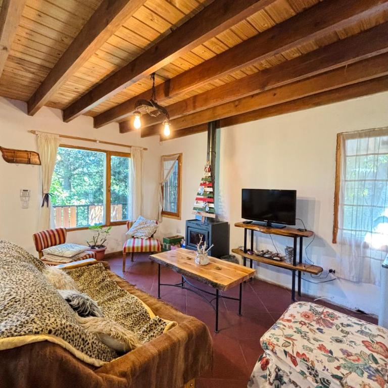 Casa Cabaña de Alquiler Turístico para Vacacionar con Familia o Amigos en San Martin de los Andes Capacidad 6 más 2 Personas - Casa de 2 dormitorios - 15