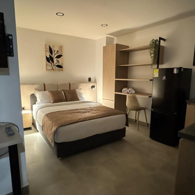 Edificio OA Aparta-suites - Deluxe Queen Studio - 4