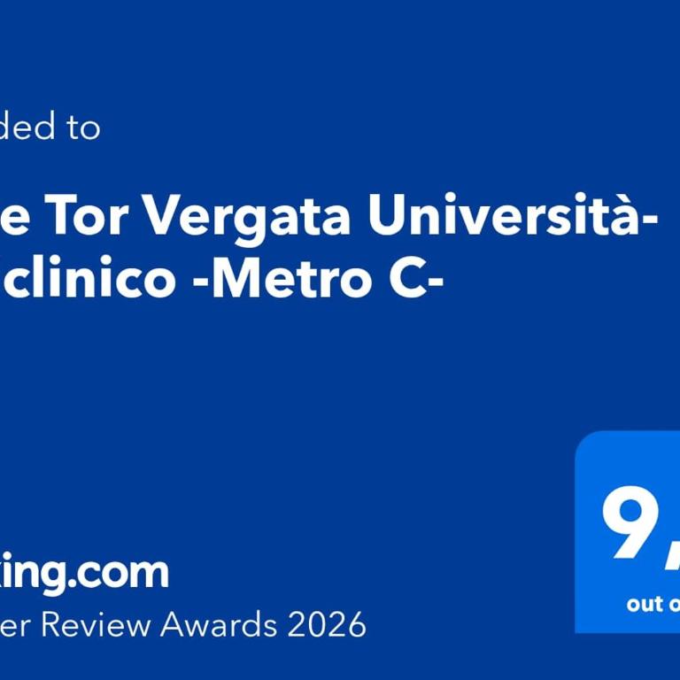Jolie Tor Vergata Università-Policlinico -Metro C- - Casa con 2 Camere da Letto - 2
