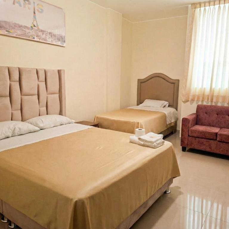 Gran Posada Ica - Double Room with Two Double Beds - 1