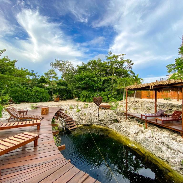 Apt Retreat with Cenote and Pool - Apartamento Superior de 2 dormitorios - 2