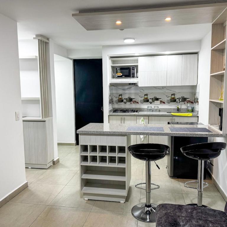 Loft, norte de Armenia, primer piso, nuevo - One-Bedroom Apartment - 16