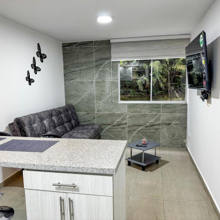 Loft, norte de Armenia, primer piso, nuevo - One-Bedroom Apartment - 18