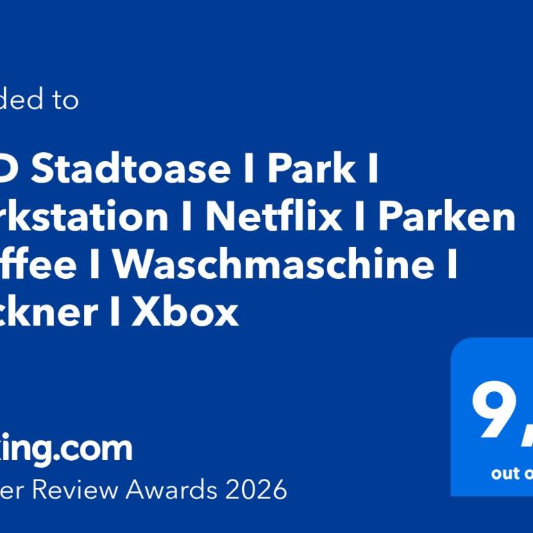 DND Stadtoase I Parken I Workstation I Netflix I Park I Kaffee I Waschmaschine I Trockner I Xbox - Apartment mit 2 Schlafzimmern - 29