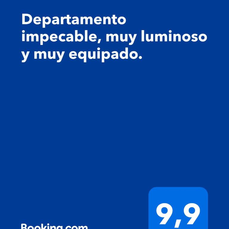 Departamento impecable, muy luminoso y muy equipado. - Apartamento de 1 dormitorio - 3