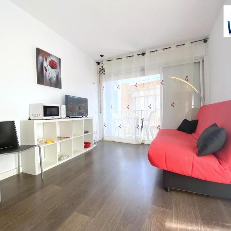 Estudio acogedor en Roses con aire acondicionado y terraza - HISP-312-18 - Estudio - 1
