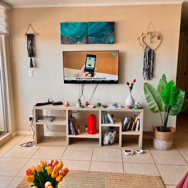 Laguna Bahía departamento 5 personas maravilloso amoblado y decorado - Apartamento de 2 dormitorios - 2