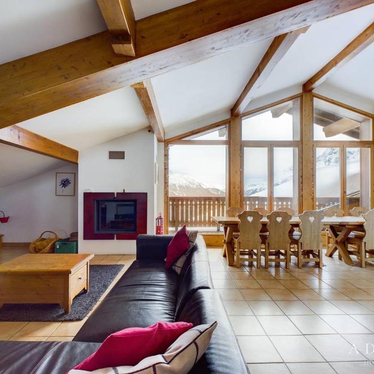 Penthouse Duplex 16 Pers. avec Cheminée et Parking, Proche Pistes - FR-1-398-694 - Apartment - 1