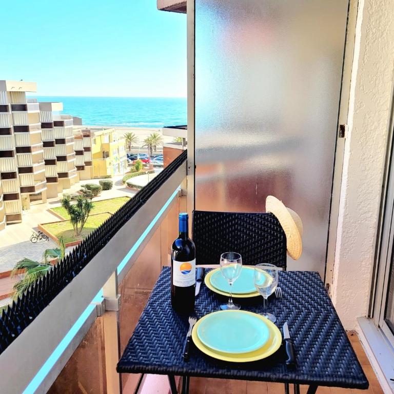 Canet-en-Roussillon: Studio 2 personnes avec balcon - FR-1-794-172 - Monolocale - 7