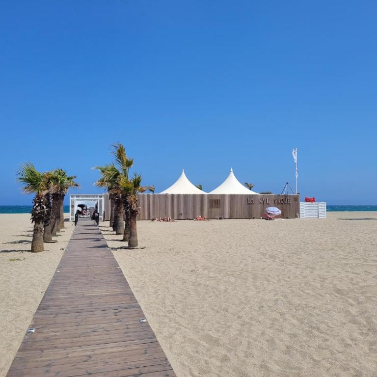 Canet-en-Roussillon: Studio 2 personnes avec balcon - FR-1-794-172 - Monolocale - 12