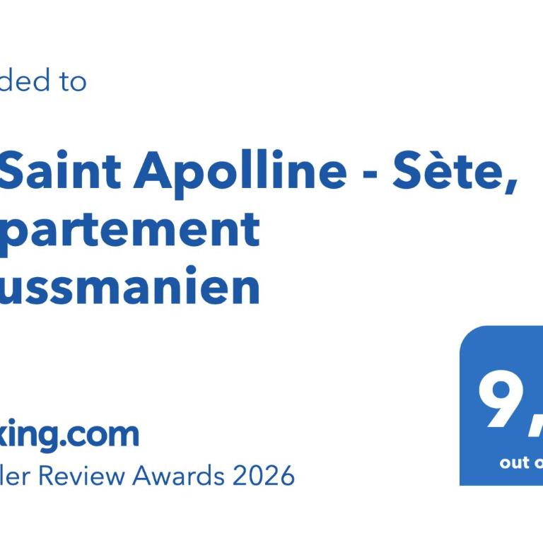 Le Saint Apolline - Sète, Appartement Haussmanien - Apartamento - 24