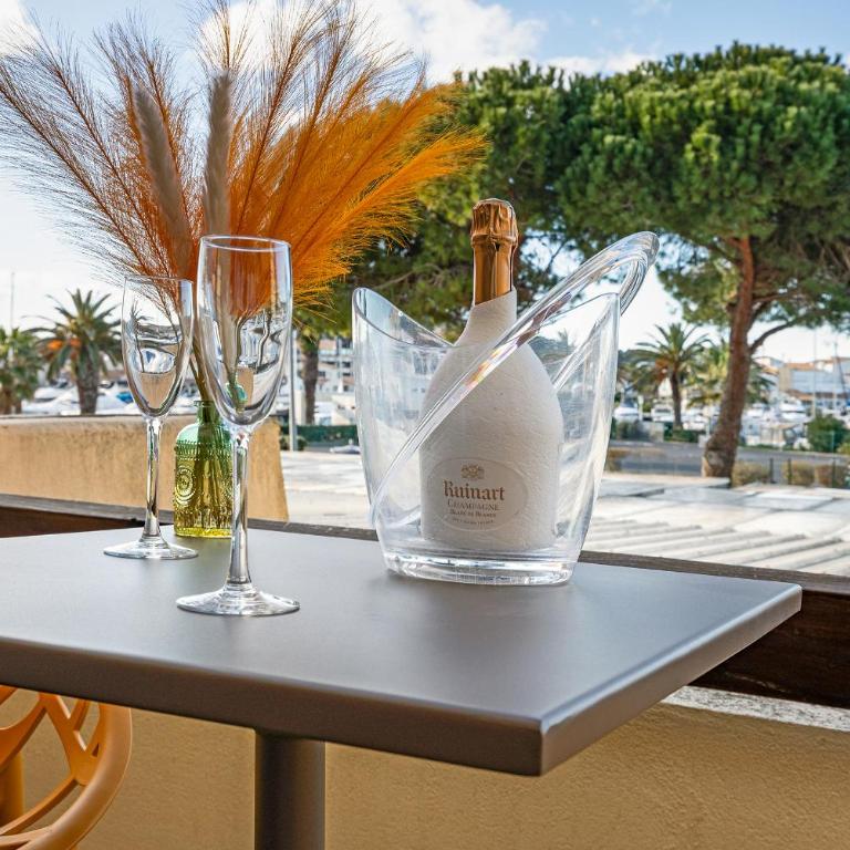 Nuit D'Ambre Port Nature - studio cosy - parking - climatisation - Village Naturiste - Apartamento de 1 dormitorio - 15