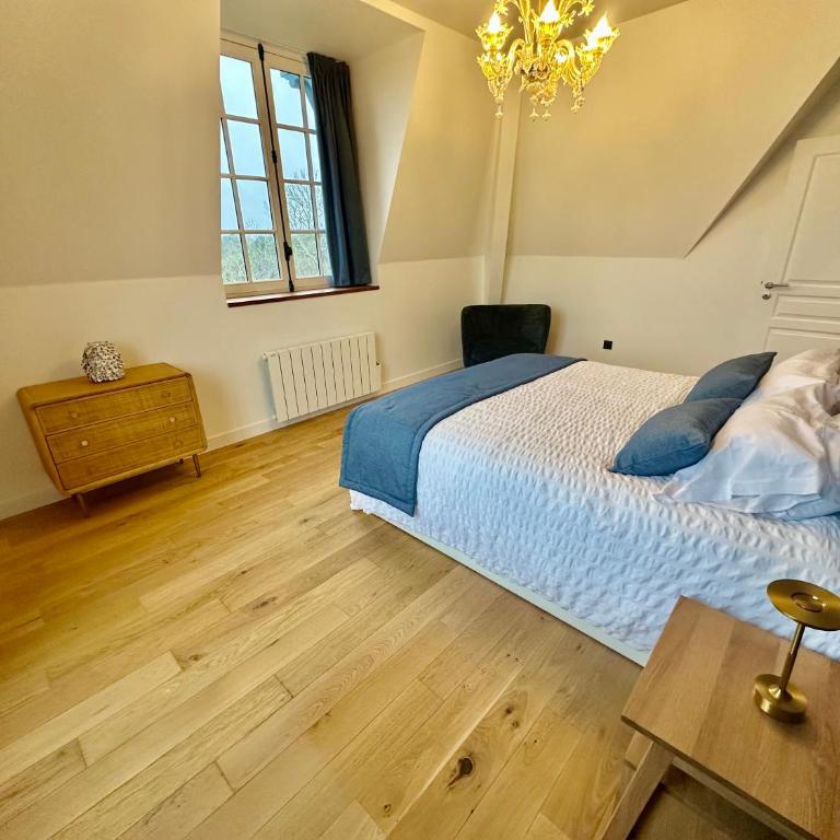 Appartement dans le Manoir des Creuniers avec vue mer - Apartment mit 2 Schlafzimmern - 17