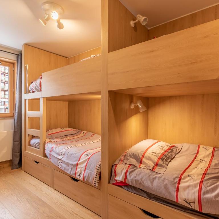 Beautiful apt in L'Ecrin Arc 1800, 8 people, 3 bedrooms, 80m3, sauna, hammam, gym - Apartment mit 3 Schlafzimmern - 15