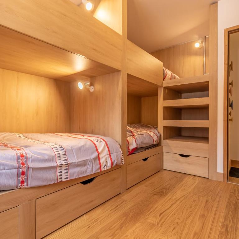 Beautiful apt in L'Ecrin Arc 1800, 8 people, 3 bedrooms, 80m3, sauna, hammam, gym - Apartment mit 3 Schlafzimmern - 16