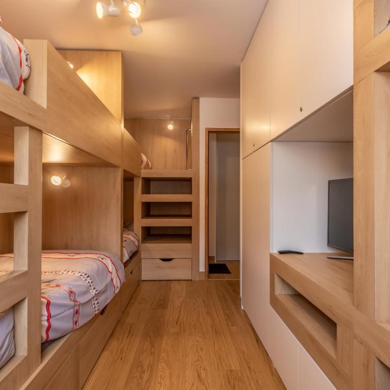 Beautiful apt in L'Ecrin Arc 1800, 8 people, 3 bedrooms, 80m3, sauna, hammam, gym - Apartment mit 3 Schlafzimmern - 17