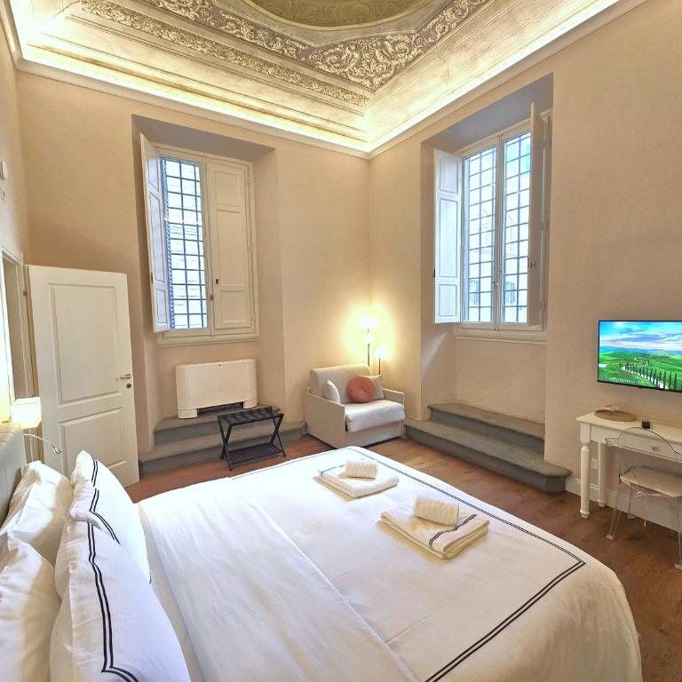 Bella Benci - Frescoed Apartment Central Florence - Appartamento Deluxe con 4 Camere da Letto - 15