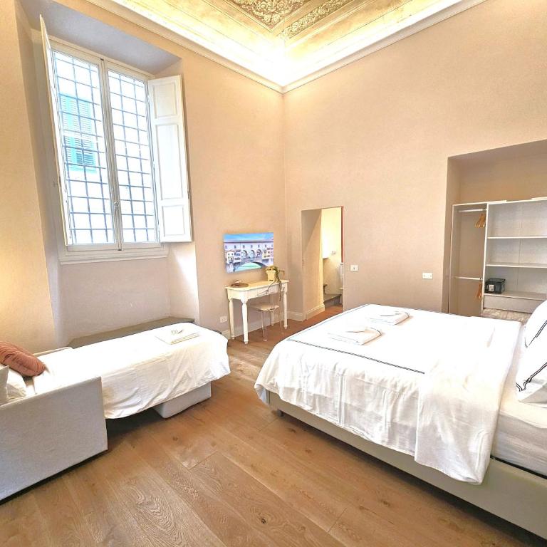 Bella Benci - Frescoed Apartment Central Florence - Appartamento Deluxe con 4 Camere da Letto - 20