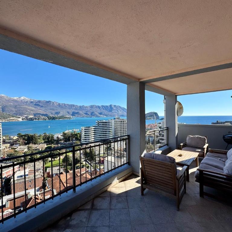 Panoramic Sea View - Two Bedroom Apartment - Budva Center - Apartman sa 2 Spavaće Sobe - 14