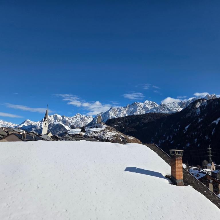 Chasa Bellavista - Apartment mit 3 Schlafzimmern und Balkon - 12
