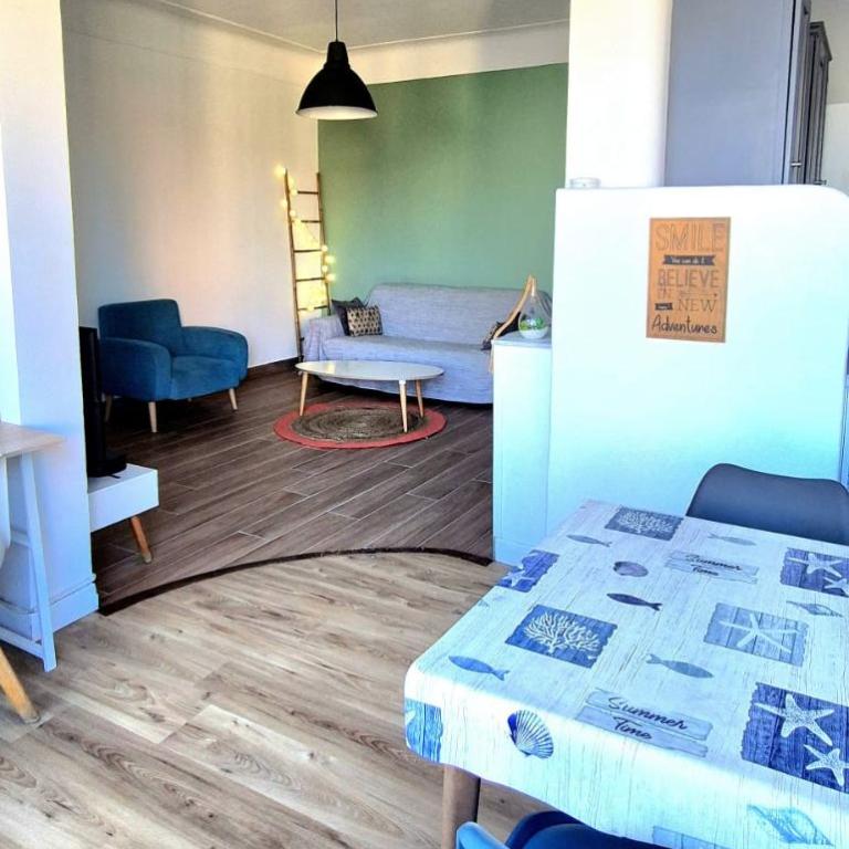Appart hôtel plage des capucins - Apartment mit 2 Schlafzimmern - 23