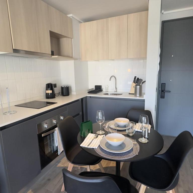 Oceana Suites Toesca I Movistar Arena - One-Bedroom Apartment with Balcony - 6