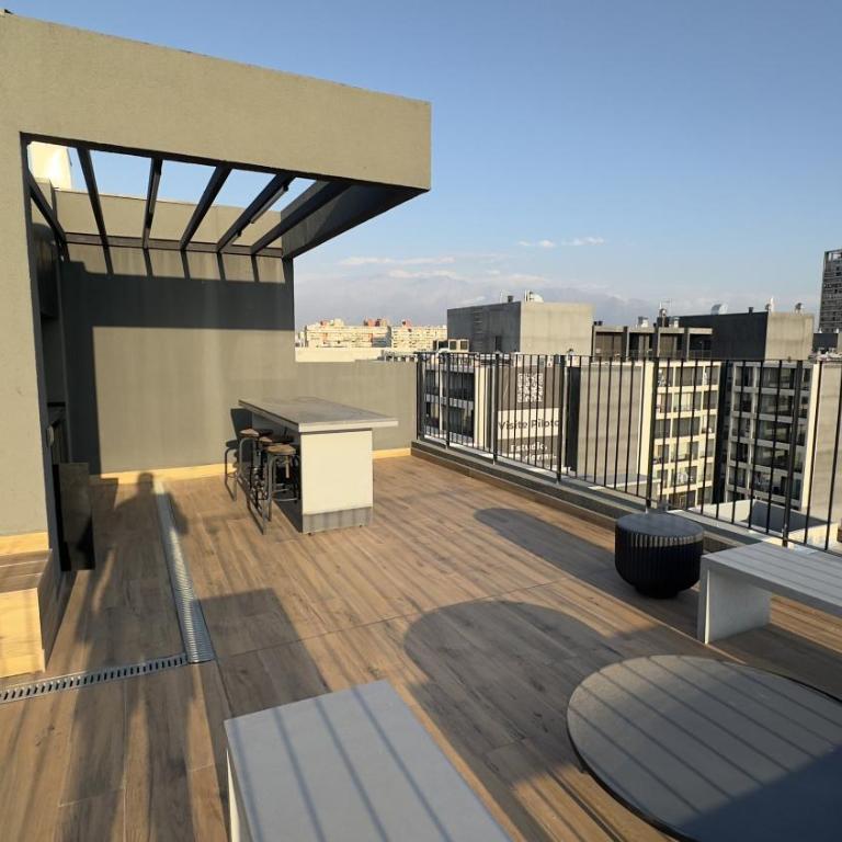 Oceana Suites Toesca I Movistar Arena - One-Bedroom Apartment with Balcony - 15