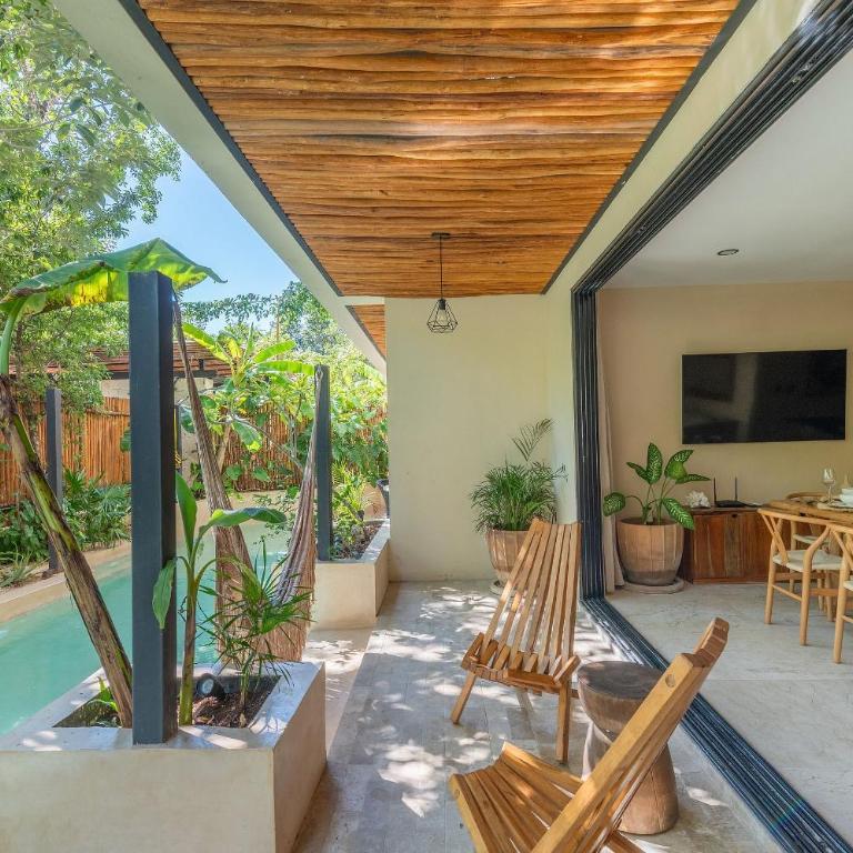 •LUMA SwimUp Pools, Jardín & Vida Serena | Tulum - Apartamento Deluxe de 2 dormitorios con vistas al jardín - 13