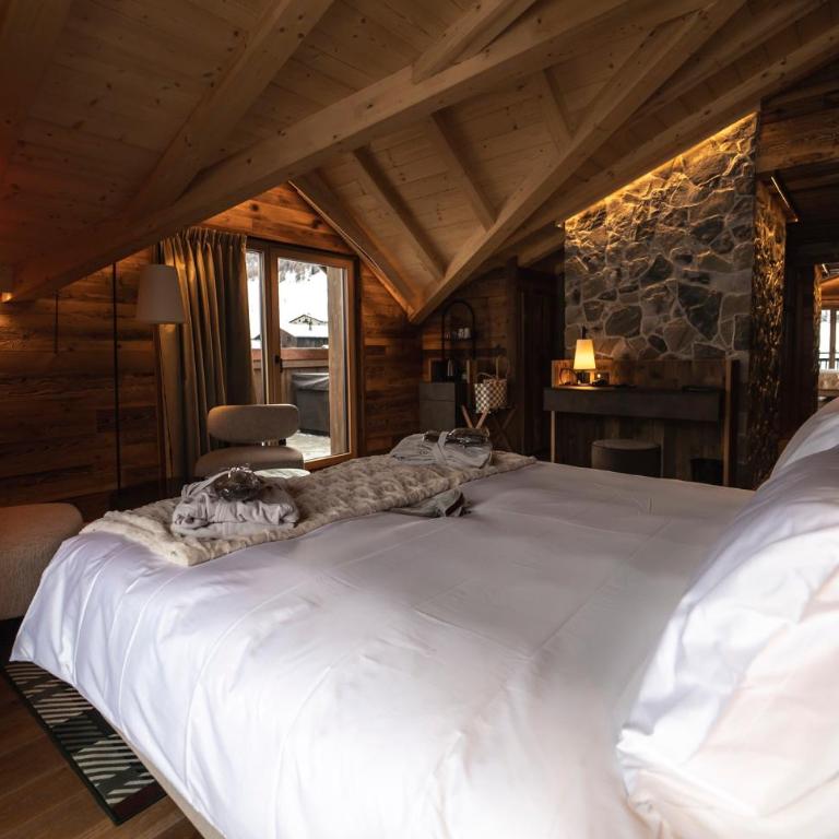 Mont Chalet Nevada - Hotel & Spa - Suite Deluxe con Vasca Idromassaggio - 17