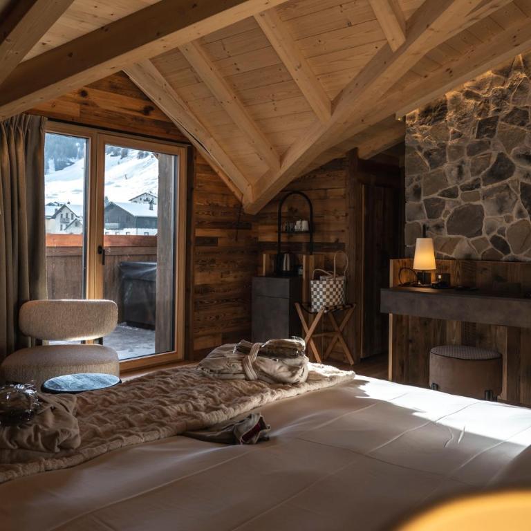 Mont Chalet Nevada - Hotel & Spa - Suite Deluxe con Vasca Idromassaggio - 7