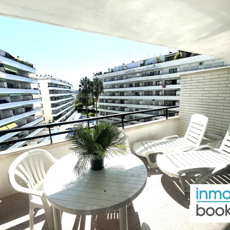 Ribiera Park Salou, climatizado y con piscina - Apartamento con vistas a la piscina - 29