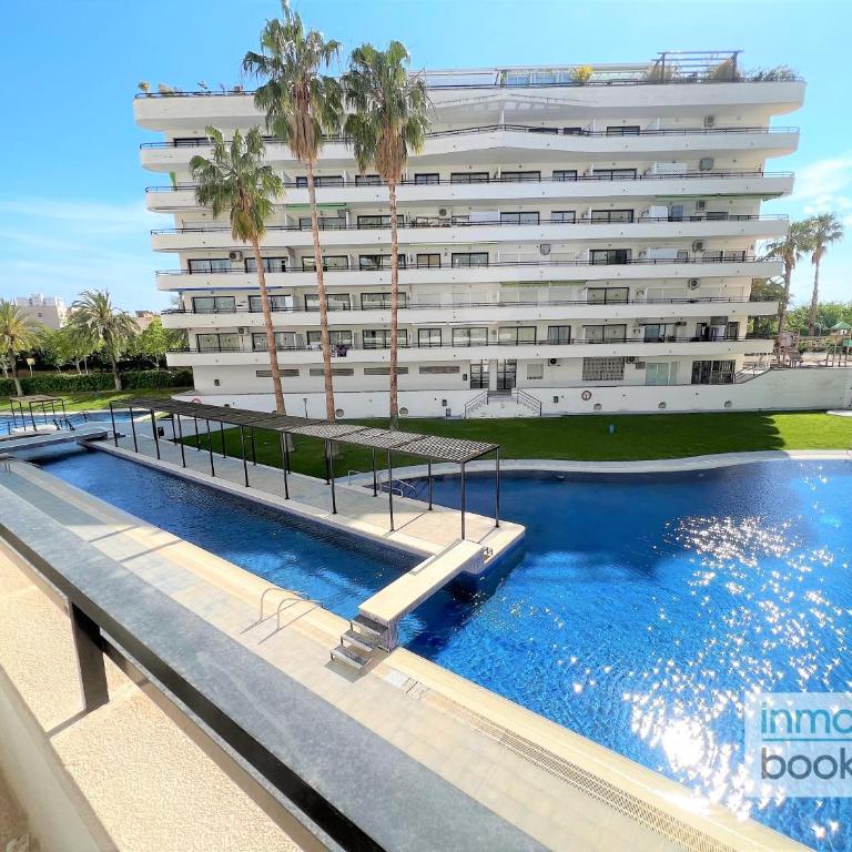 Ribiera Park Salou, climatizado y con piscina - Apartamento con vistas a la piscina - 3