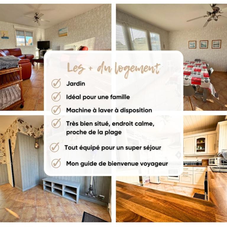 Maison familiale à Berck - Proche plage - Casa con 3 Camere da Letto - 12