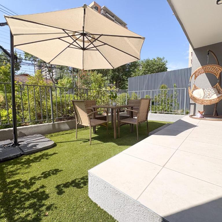 Pequeño oasis con terraza privada - One-Bedroom Apartment - 29