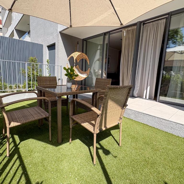 Pequeño oasis con terraza privada - One-Bedroom Apartment - 31