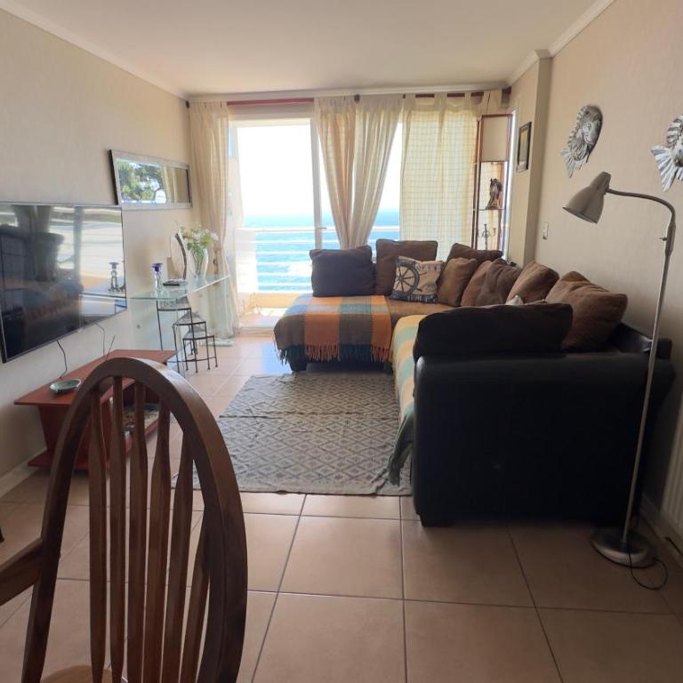 Concon vista al mar en Costa Lilenes hasta 6 personas - Two-Bedroom Apartment - 8