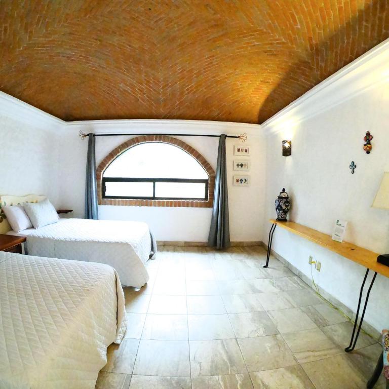Hacienda San Patricio - Double Room with Two Double Beds - 5
